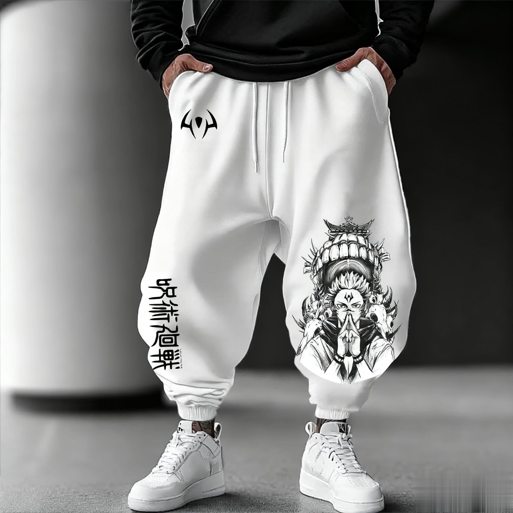 Streetwear Brand Beanie - Jujutsu Kaisen-pantalones para correr para hombre,