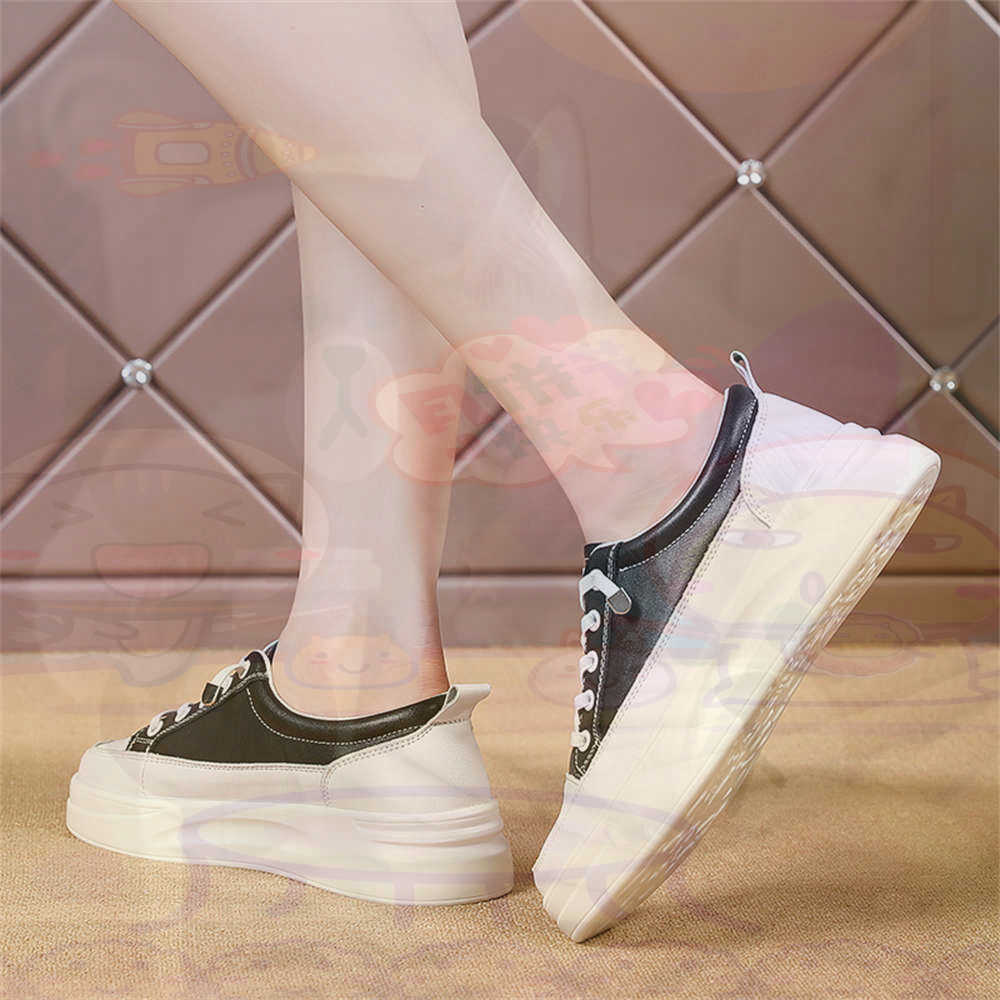 Streetwear Brand Canada - Mocasines gruesos con cordones para mujer,