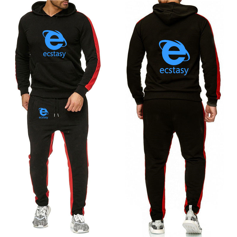Streetwear Brand With Eye - Conjunto de Sudadera con Capucha y