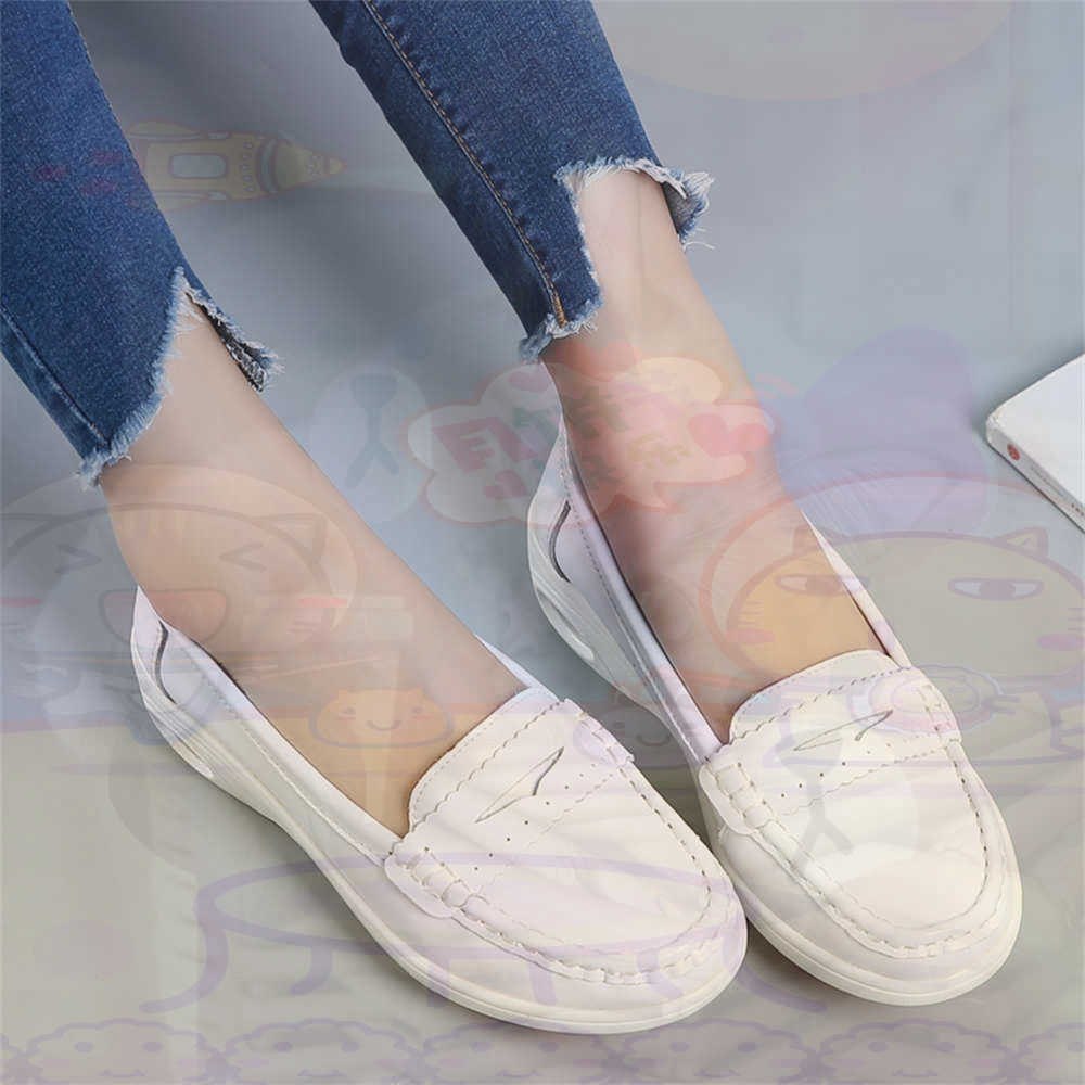 Streetwear Brand Canada - Zapatos suaves sin cordones para mujer,