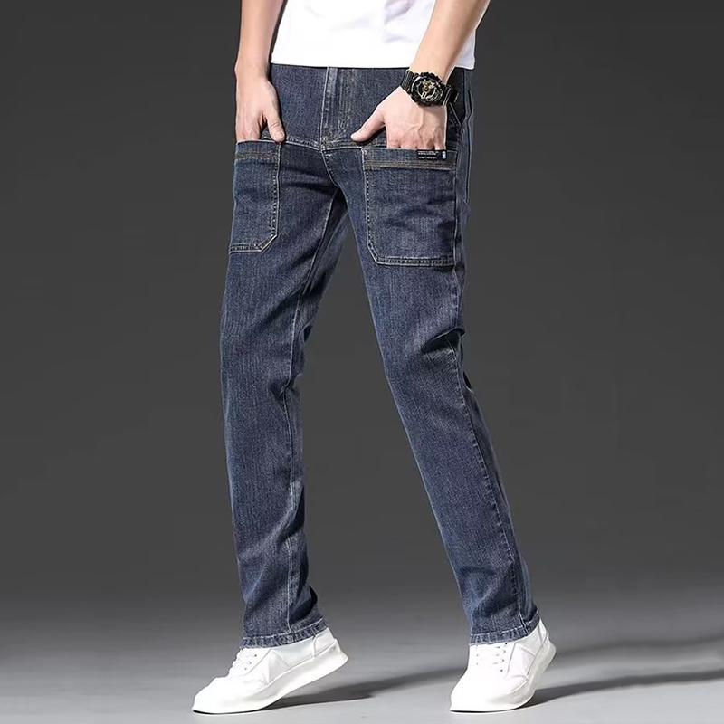 Pantalones de mezclilla de pie - Streetwear Brand Sale reseña y precio