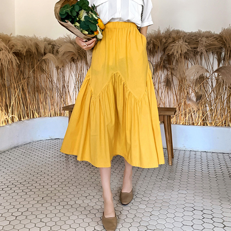 Falda plisada vintage coreana  - Streetwear Brand Sale reseña y precio