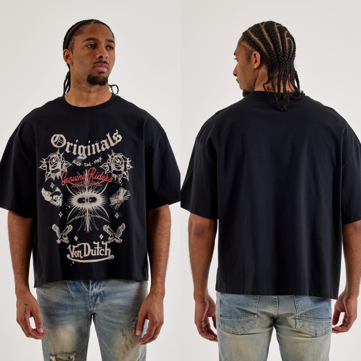 Camiseta Moto Flying Eye Von M - Streetwear Brand With Eye reseña y precio