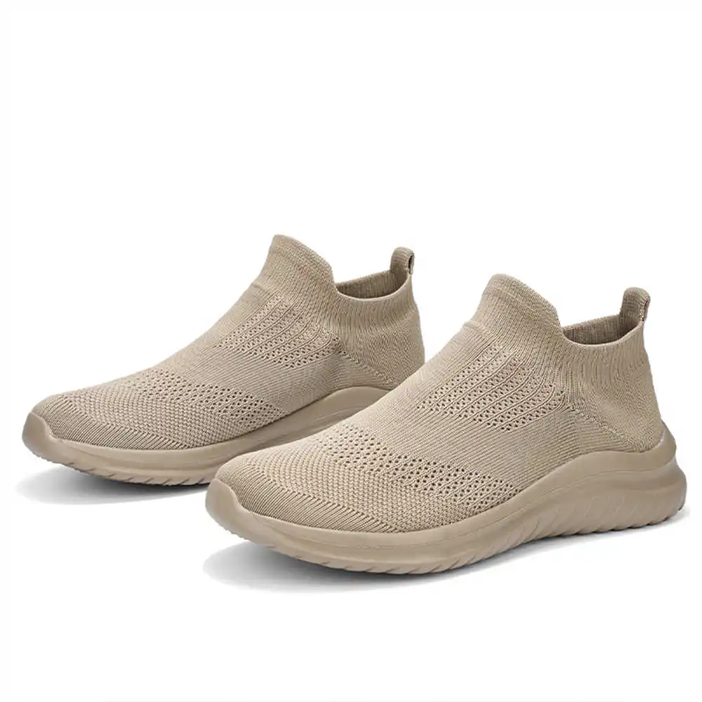 Beige suave nueva novedad zapa - Streetwear Brand Sale reseña y precio