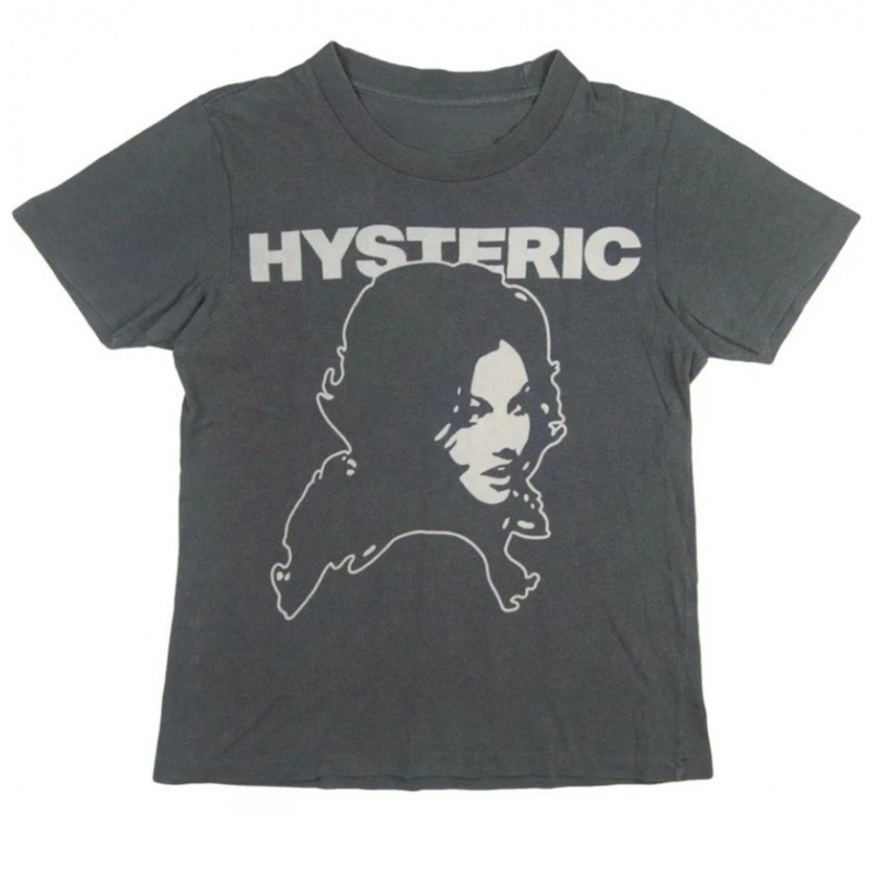 Camiseta Vintage con Retrato d - Streetwear Girl Brand reseña y precio