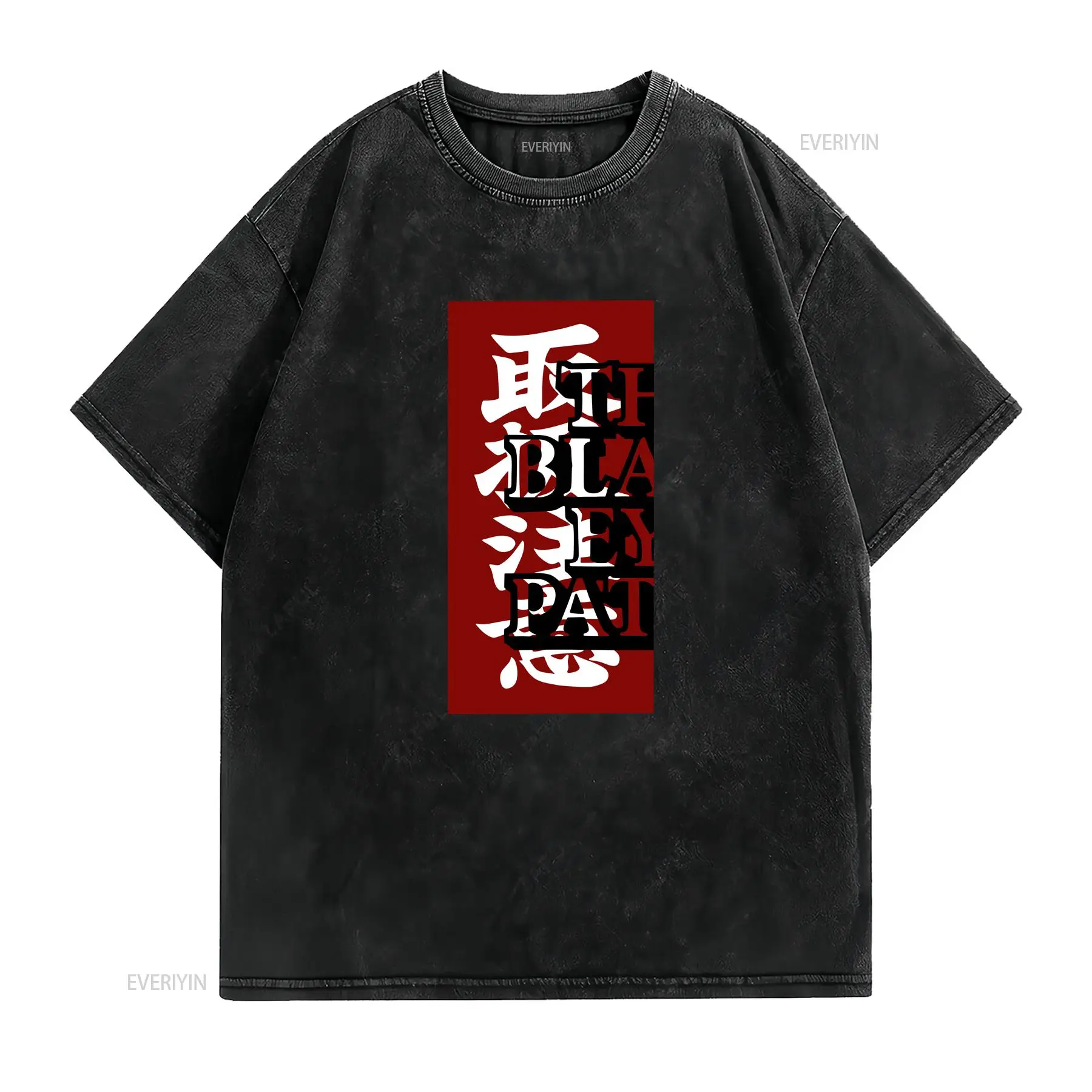 Camiseta Vintage Negra con Est - Streetwear Brand With Eye reseña y precio