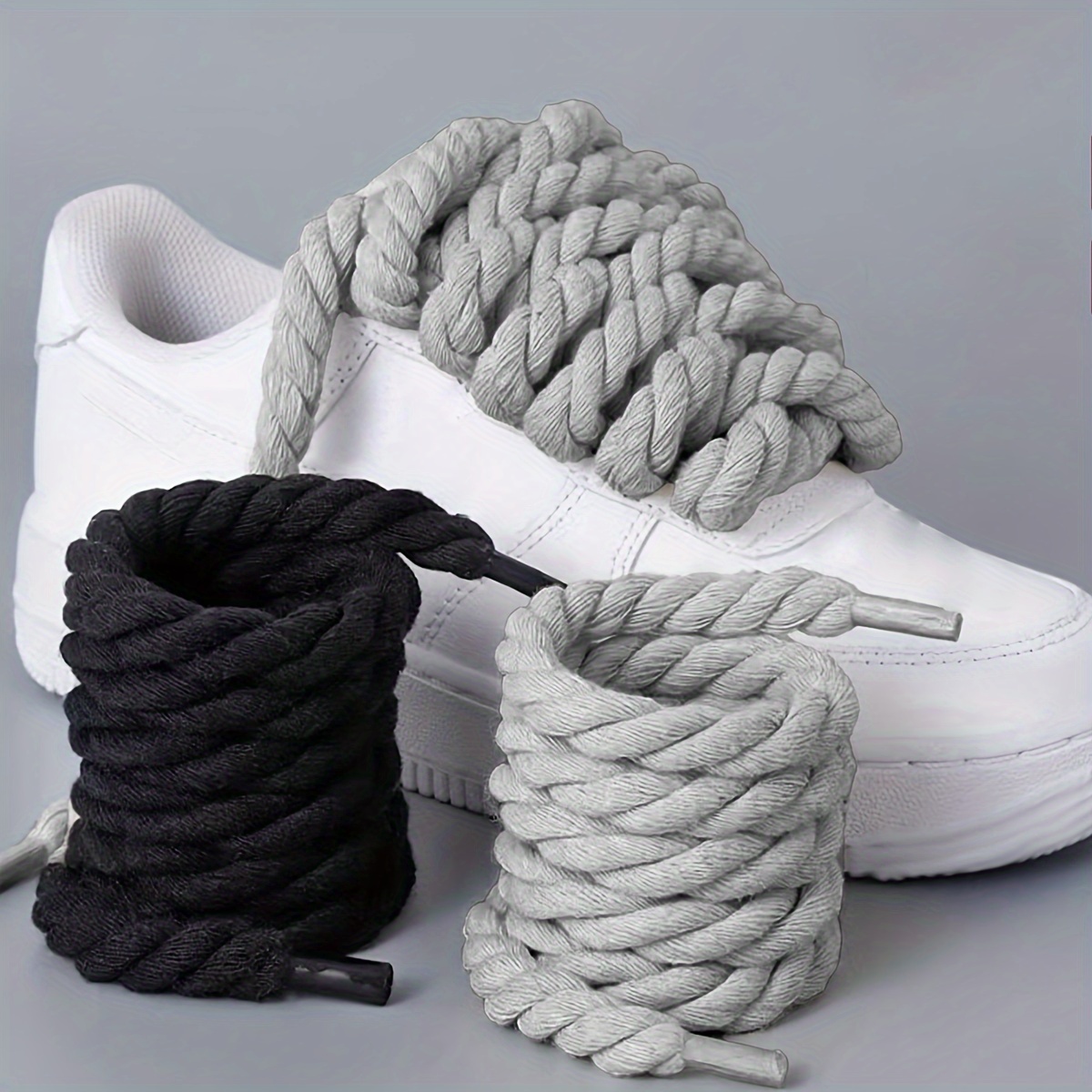 Cordones trenzados hechos a ma - Travis Scott Lace reseña y precio