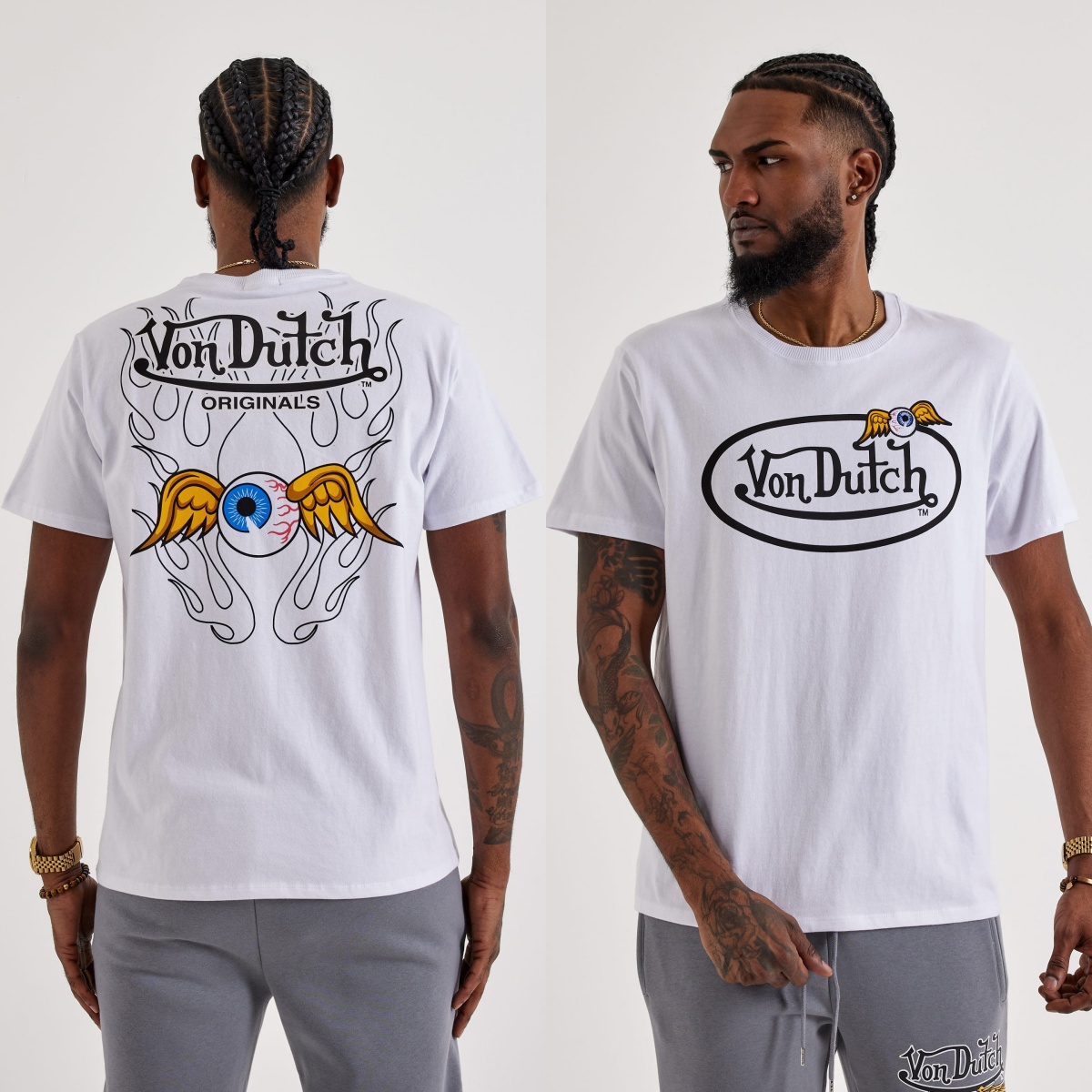 Camiseta de algodón con estamp - Streetwear Brand With Eye reseña y precio