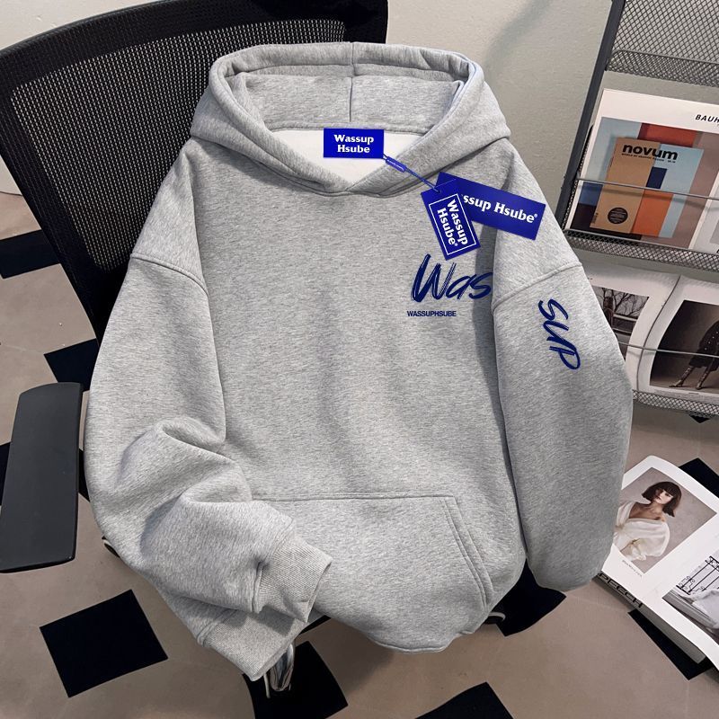Sudadera con capucha con letra - Streetwear Outfit Brand reseña y precio